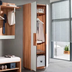 Design Garderobenmöbel zweifarbig - Mandrey (dreiteilig)