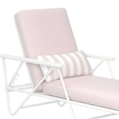 Design Gartenliege in Weiß - Penulata