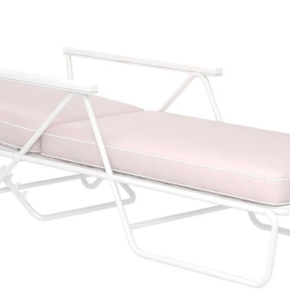 Design Gartenliege in Weiß - Penulata