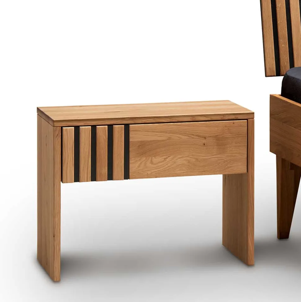 Design Holzbett aus Wildeiche 140x200 - Manarola