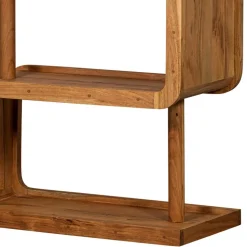 Design Holzregal aus Akazie Massivholz - Selrito