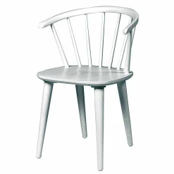 Design Holz-Stuhl in Weiß - Cleveland (2er Set)