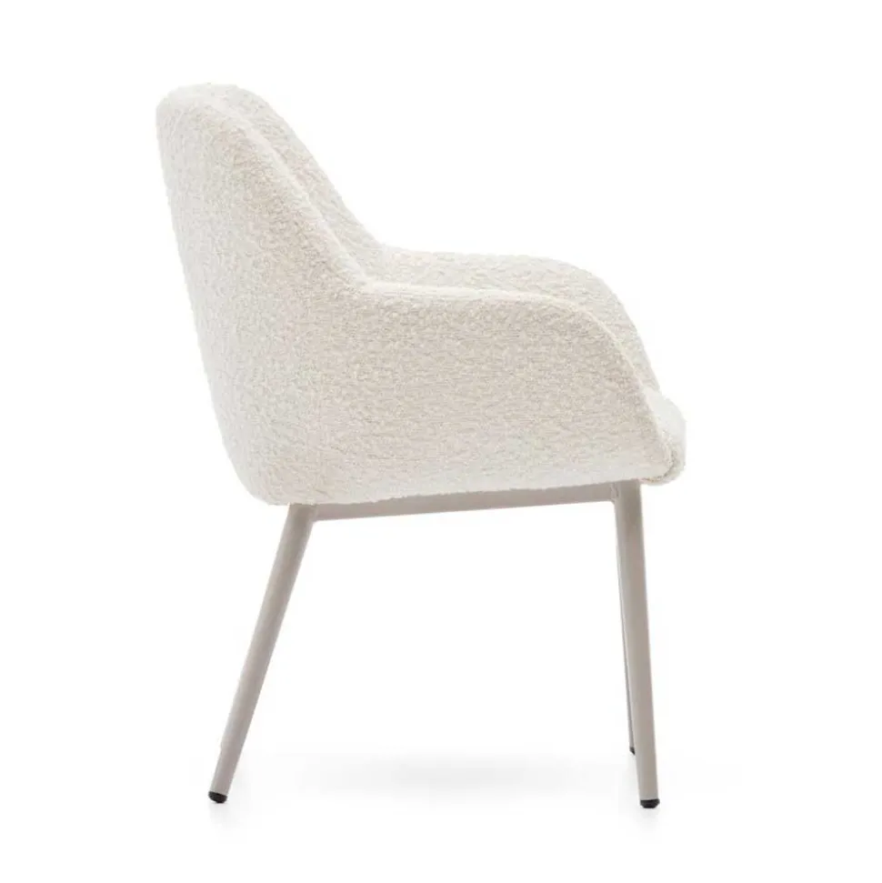 Design Kinderstühle in Weiß Boucle - Betty (2er Set)