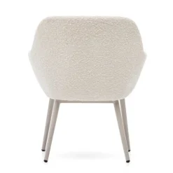 Design Kinderstühle in Weiß Boucle - Betty (2er Set)