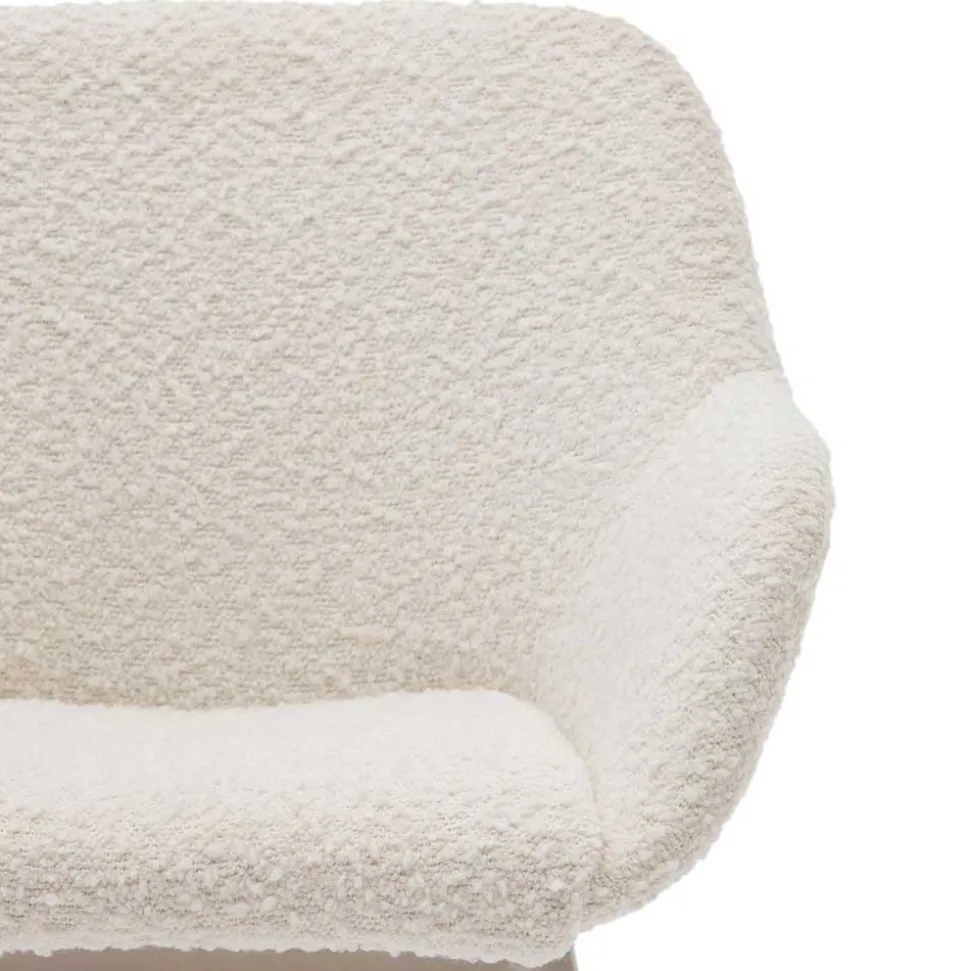 Design Kinderstühle in Weiß Boucle - Betty (2er Set)