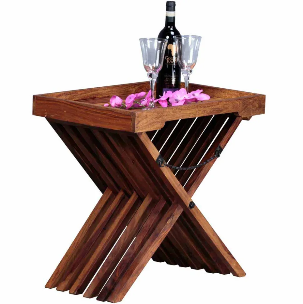 Design Klapptisch Hoslo mit Tablett abnehmbar