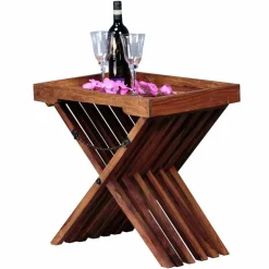 Design Klapptisch Hoslo mit Tablett abnehmbar