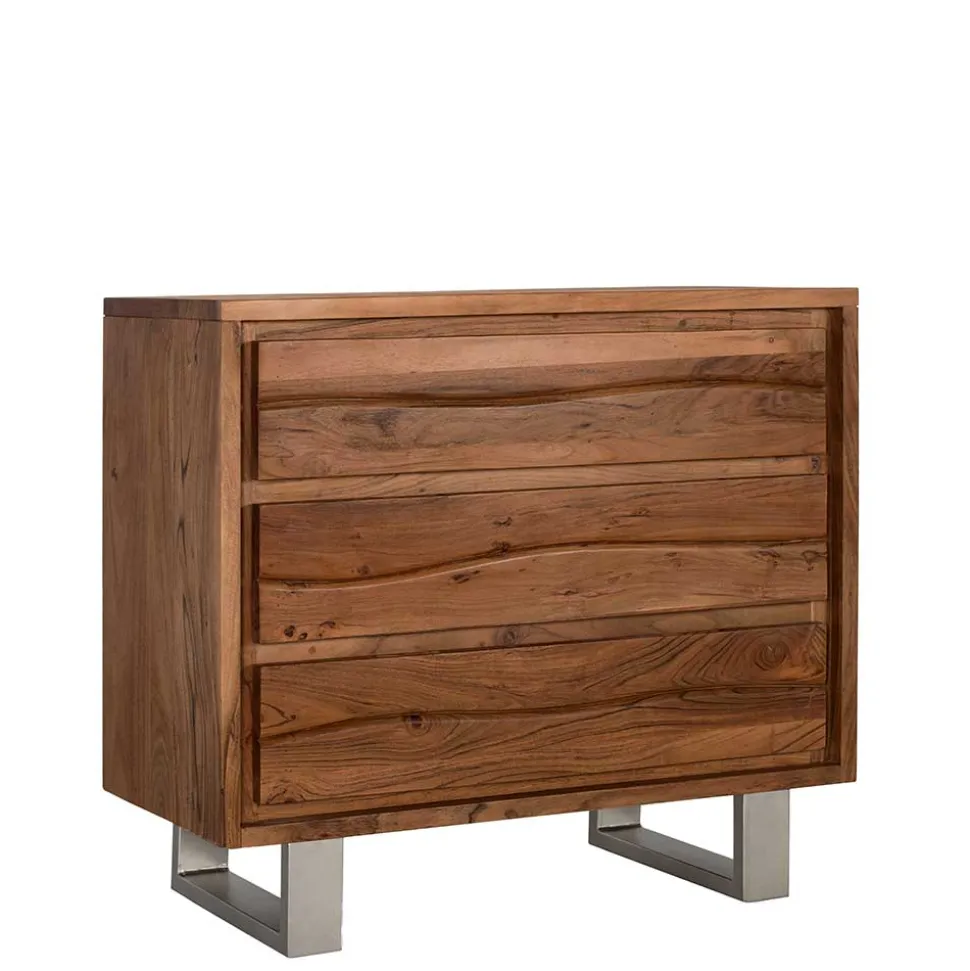Design Kommode aus Akazienholz - Banjee