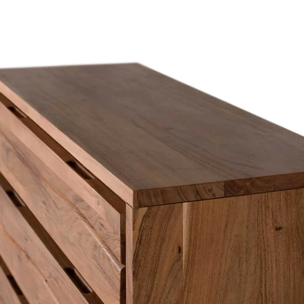 Design Kommode aus Akazienholz - Banjee