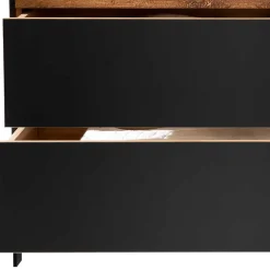 Design Kommode in Wildeiche & Anthrazit - Claas