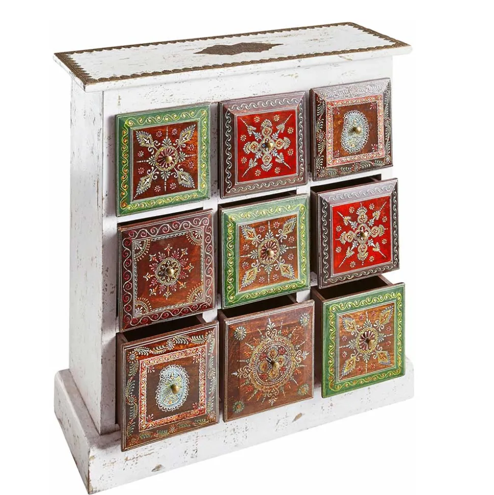 Design Kommode mit 9 Schubladen - Couras