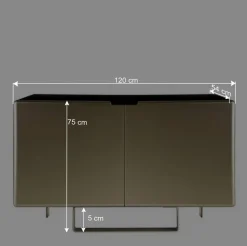 Design Kommode mit zwei Türen - Vin