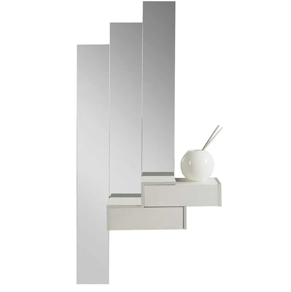 Design Konsole & Spiegel Kombi - Maccles (vierteilig)