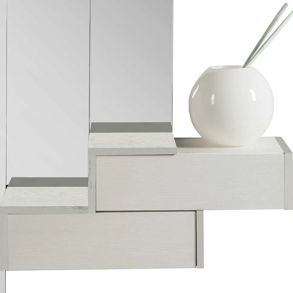 Design Konsole & Spiegel Kombi - Maccles (vierteilig)