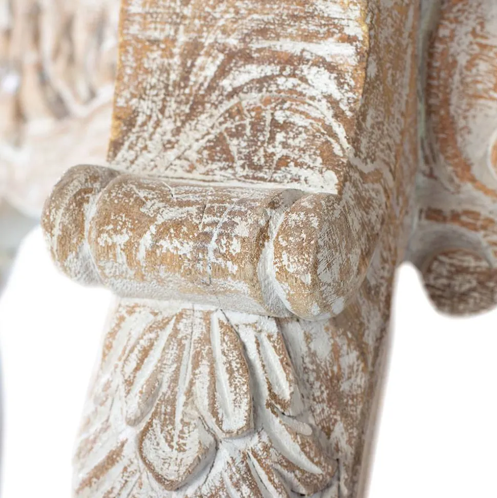 Design Konsolentisch in Mangoholz White Wash - Chiety