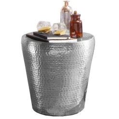 Design Metall Beistelltisch aus Aluminium - Vanimarias