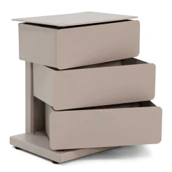 Design Metallkommode in Taupe - Dolomiti