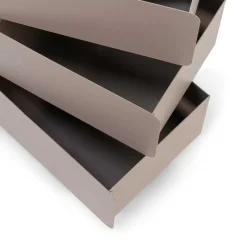 Design Metallkommode in Taupe - Dolomiti