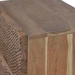 Design Nachtkommode aus Massivholz - Merlan