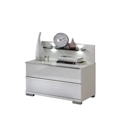 Design Nachtkonsole Donpiave in Weiß