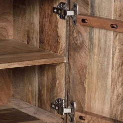 Design Nachtschrank mit Mandala Schnitzerei - Synessa