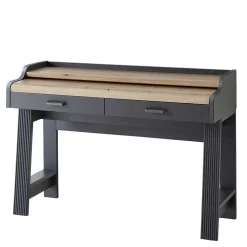 Design PC Tisch mit Rollcontainer - Joe (zweiteilig)