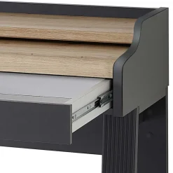 Design PC Tisch mit Rollcontainer - Joe (zweiteilig)