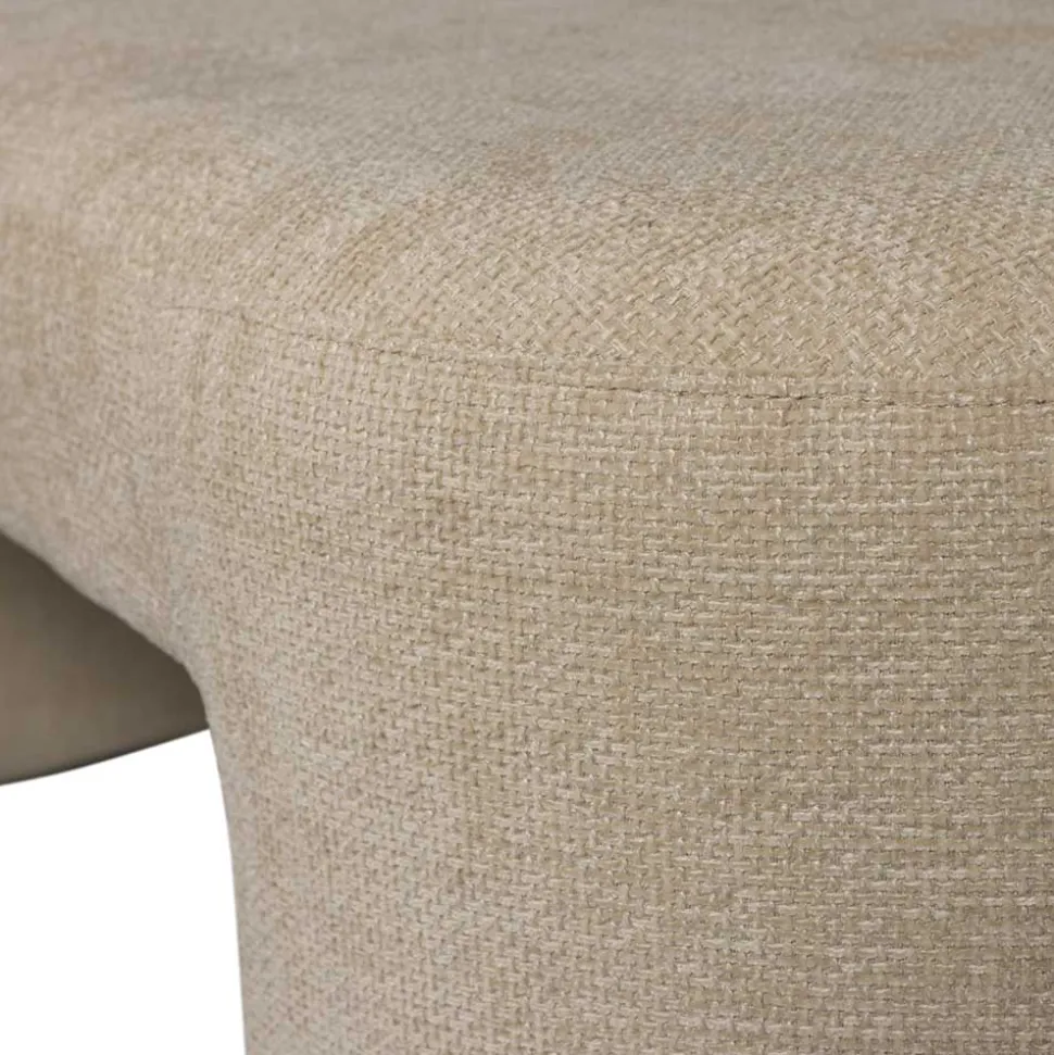 Design Polsterbank in Beige Chenille - Settings