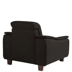 Design Polstersessel in Dunkelbraun - Acristodat