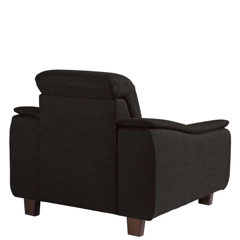 Design Polstersessel in Dunkelbraun - Acristodat