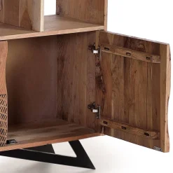 Design Regal mit Türen und Schubladen - Merlan