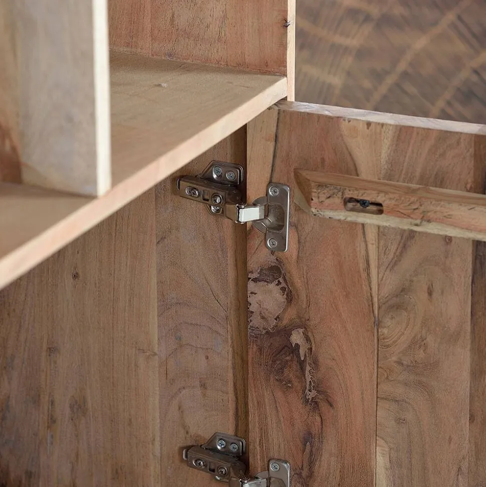 Design Regal mit Türen und Schubladen - Merlan