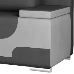 Design Samtsofa mit Bonell Federkern - Ceyman