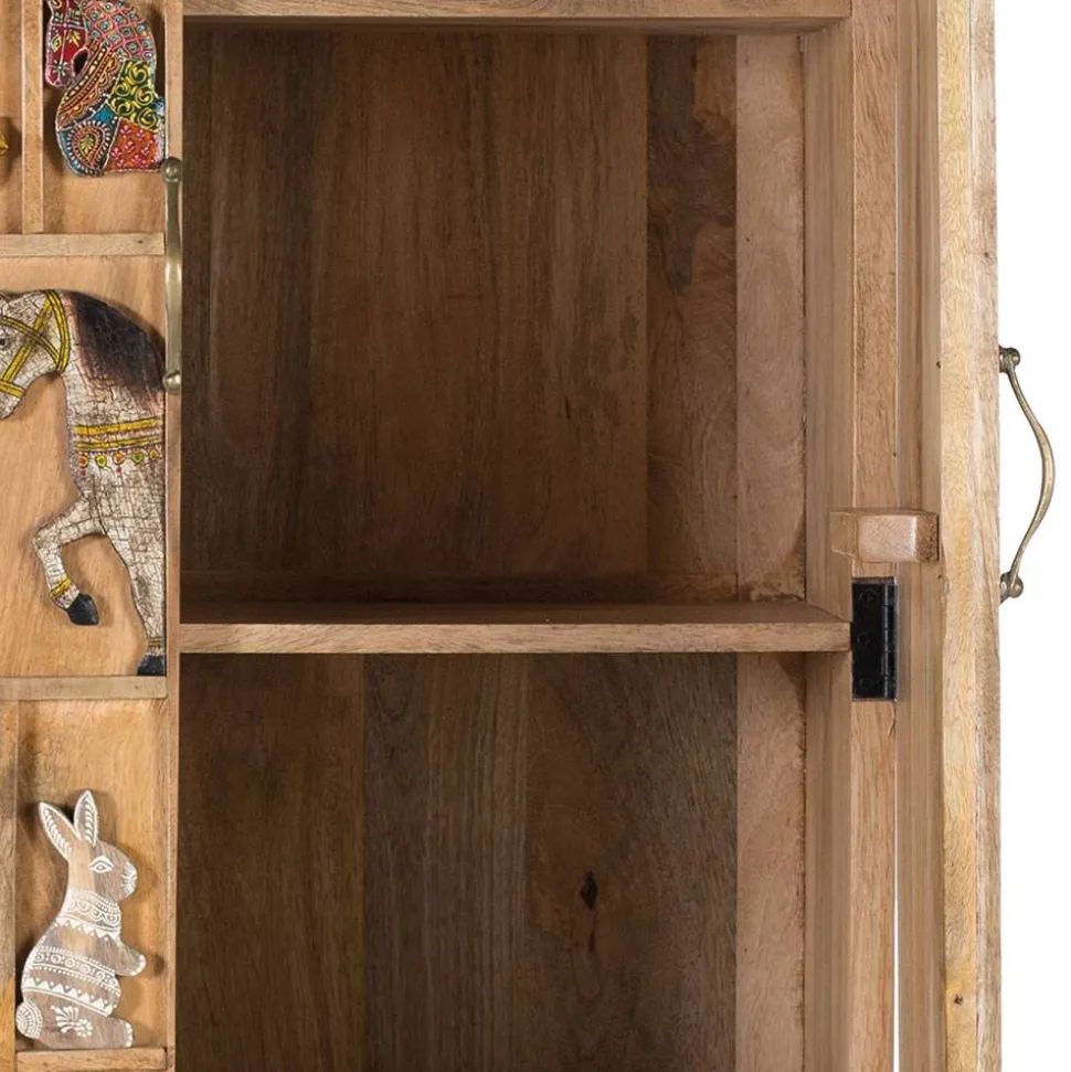Design Schrank mit Tier Dekor - Widama