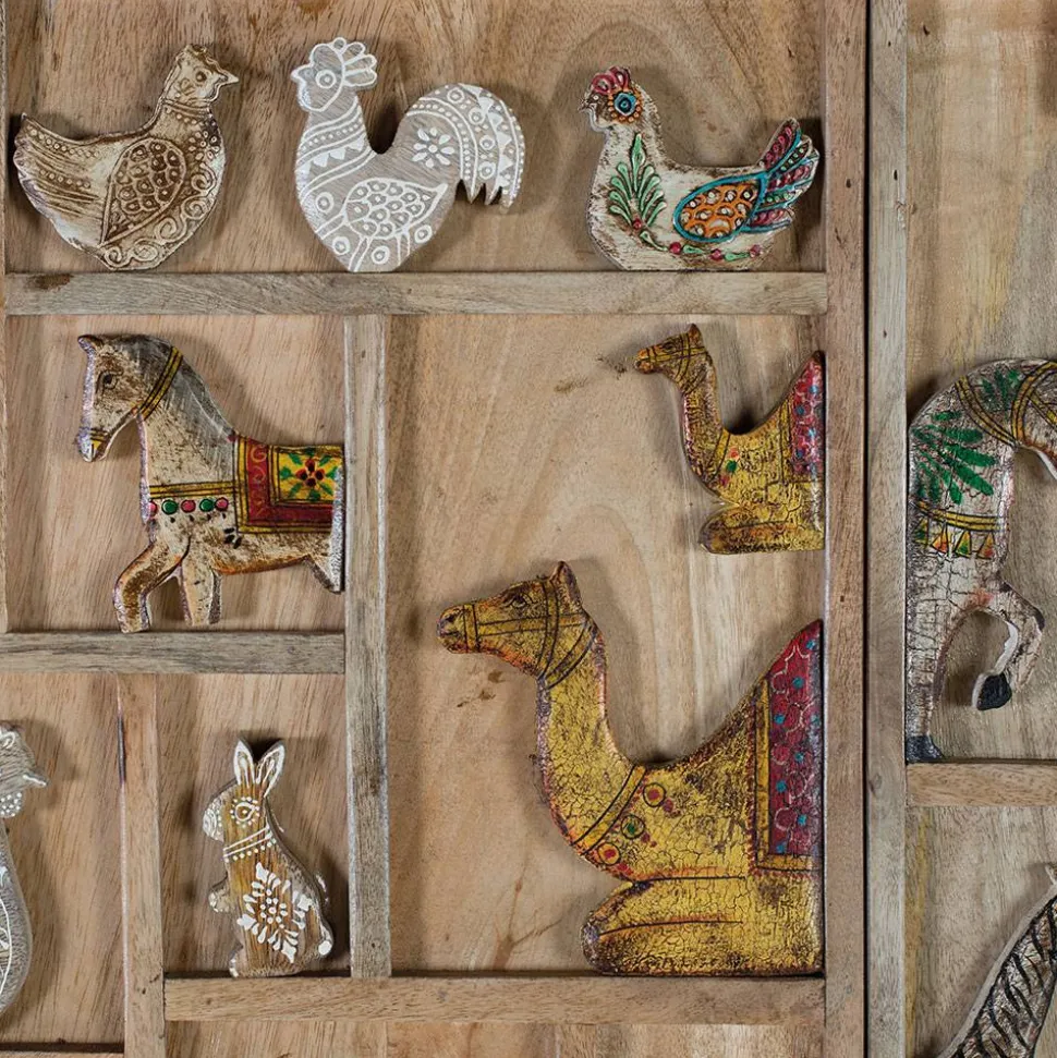 Design Schrank mit Tier Dekor - Widama