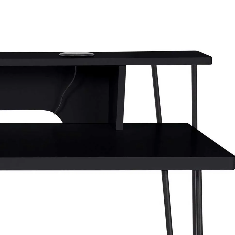 Design Schreibtisch mit Handy Ladestation - Christian