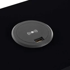 Design Schreibtisch mit Handy Ladestation - Christian