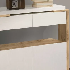 Design Schuhkommode & Spiegel Set - Ryus (zweiteilig)