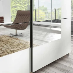 Design Schwebetürenschrank mit Spiegel - Anglivia
