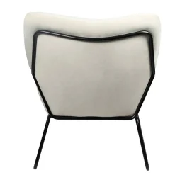 Design Sessel in Beige & Schwarz - Culagan