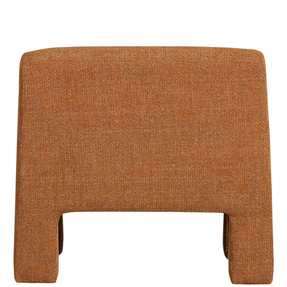 Design Sessel in Ocker meliert - Serasmus