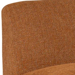 Design Sessel in Ocker meliert - Serasmus