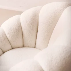 Design Sessel mit Hocker Set - Zyrano (zweiteilig)