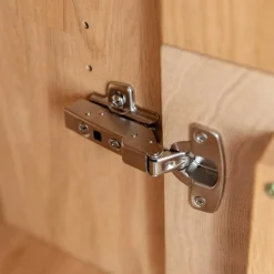 Design Sideboard aus Eiche und Glas - Masicuri