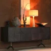 Design Sideboard in Nussbaum aus Mango Holz - Pisino