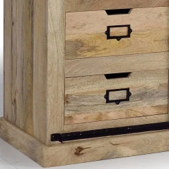 Design Sideboard mit Glas Schiebetüren - Draschna