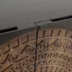 Design Sideboard mit Mandala Schnitzerei - Synessa