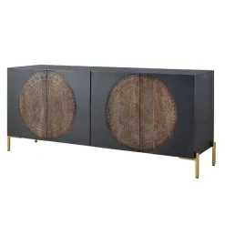 Design Sideboard mit Mandala Schnitzerei - Synessa