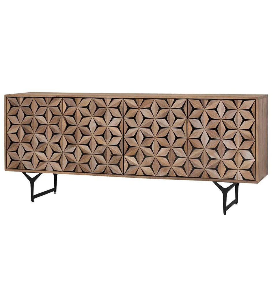 Design Sideboard mit toller Frontgestaltung - Omany