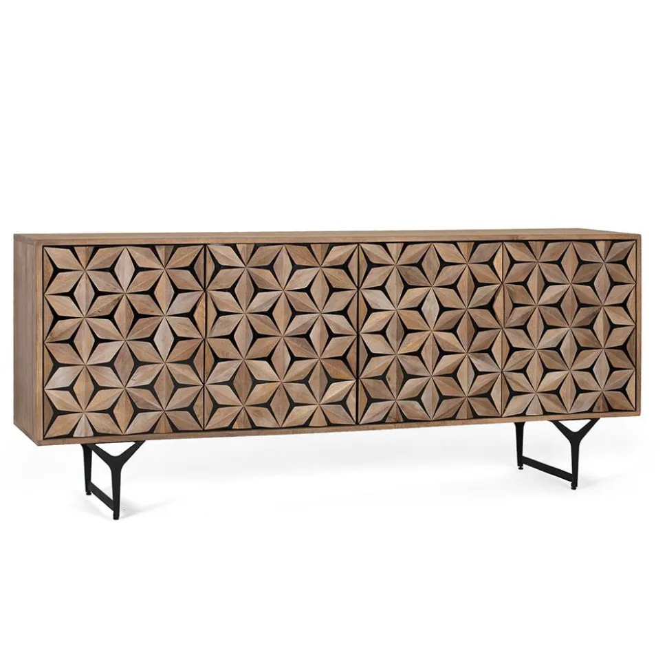 Design Sideboard mit toller Frontgestaltung - Omany